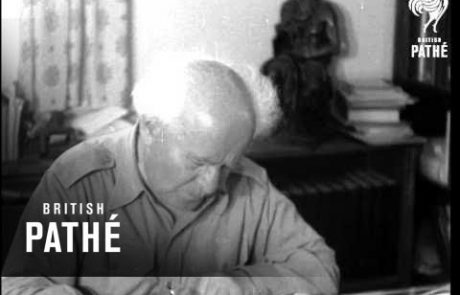 David Ben-Gurion — The ‘Old Pioneer’